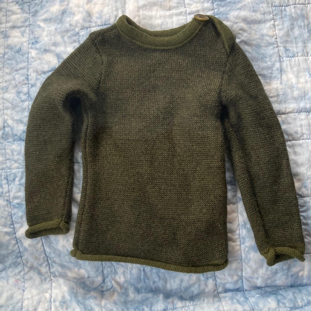Disana merino newborn pullover sweater